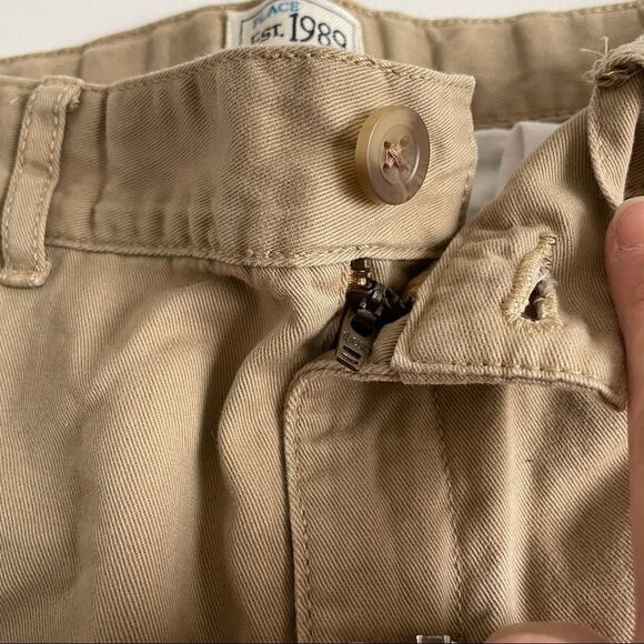 The Children’s Place Khaki Flat Front Chino Pants Size 6 Husky - Picture 6 of 12